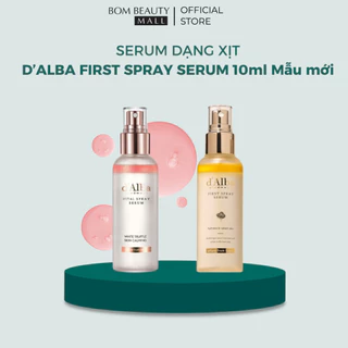 Serum Dạng Xịt D'Alba First Spray Serum 100ml Mẫu mới11/2026