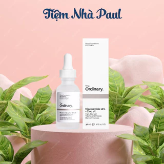 Serum ngừa mụn, sáng da giúp se khít lỗ chân lông The Ordinary Niacinamide 10% + Zinc 1% 30ml