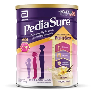 Sữa bột Pediasure 1.6kg hương vani