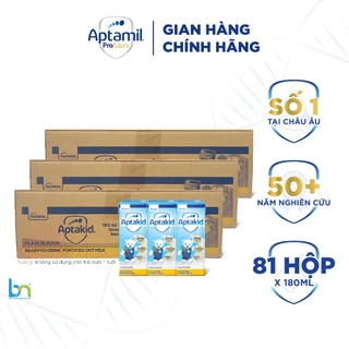 Combo 3 thùng sữa công thức pha sẵn Aptakid