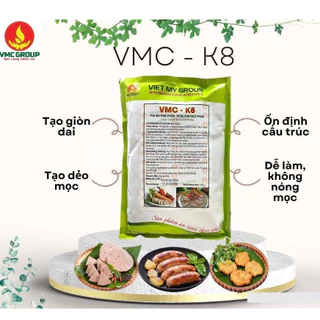 VMC K8  PHỤ GIA CAO CẤP TẠO GIÒN DAI GIÒ CHẢ