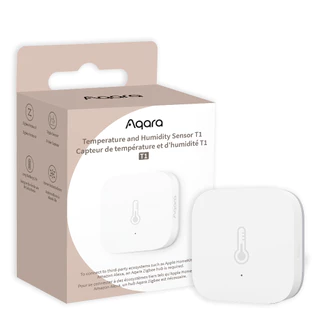 Cảm biến nhiệt độ, độ ẩm, áp suất Aqara T1 TH-S02D, Zigbee 3.0, tương thích Homekit, hàng chính hãng