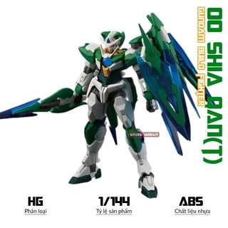 Mô hình HG Shia Qan (T) xanh, 1/144 Gundam mèo, Đồ chơi nhựa xếp hình mecha