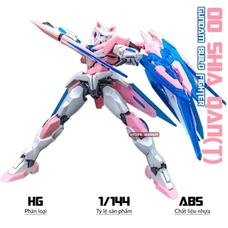 Mô hình HG Shia Qan (T) hồng, 1/144 Gundam mèo, Đồ chơi nhựa xếp hình Mecha