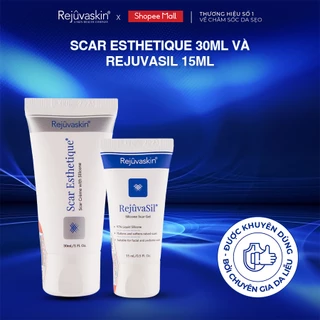 Combo chăm sóc da Rejuvaskin ngăn ngừa và xoá bỏ mọi loại sẹo 30ml x 15ml