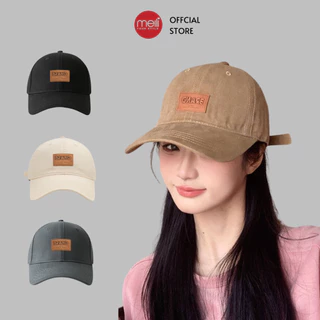 Mũ lưỡi trai tác da Brand, nón lưỡi trai nam nữ thời trang phong cách ulzzang phù hợp đi làm đi chơi Cotton Hat Women