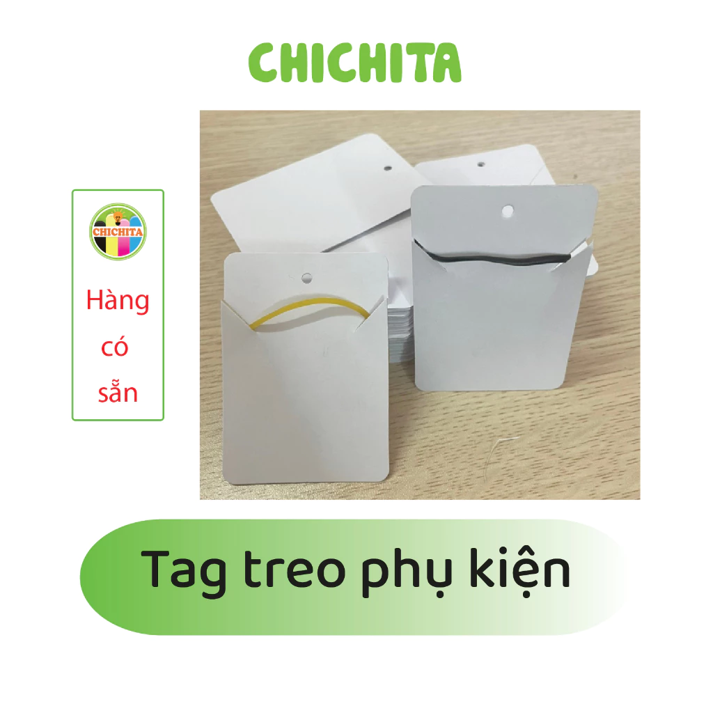 (Có sẵn) Tag treo phụ kiện handmade, tem vòng tay, vòng cổ, hoa tai CHICHITA