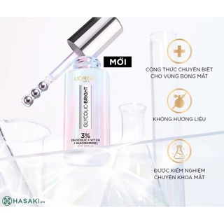 Serum L'Oreal Dưỡng Sáng Và Mờ Thâm Vùng Mắt 20ml