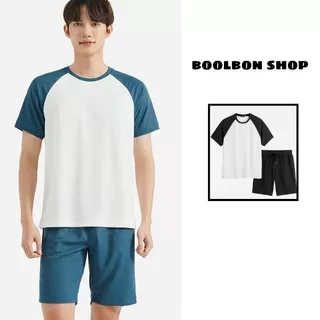 Bộ Đồ Nam Boolbon shop Thoáng Khí, Bộ Thể Thao Nam Mùa Hè Năng Động Trẻ Trung_T001