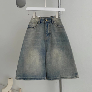 Quần short nữ form ngố rộng chất vải jean UWAI - 3062 - Jemcloset