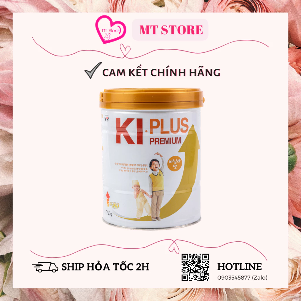 ✳️CÓ SẴN✳️ [DATE 4/2025] Sữa KI.PLUS (KIPLUS) NAMYANG PREMIUM (nội địa Hàn Quốc) lon 750g