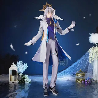 Honkai: Star Rail Sunday Cosplay costume Trò Chơi Trang Phục Phù Hợp Với Nam anime Game Suit wig shoes Male