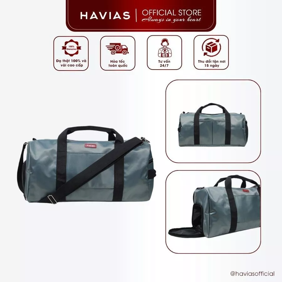 FITLUX HAVIAS túi Gym du lịch vải Oxford Premium nhập khẩu 100%