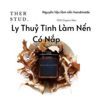 Ly Nến Thuỷ Tinh Có Nắp 200ml