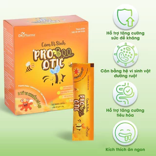 Cốm vi sinh Probeeotic Dược Khoa - Bổ sung lợi khuẩn và men tiêu hóa cho bé - Hộp 20 gói men vi sinh