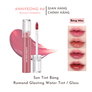 Son Tint Bóng Romand Glasting Water Tint / Water Gloss Đủ Màu