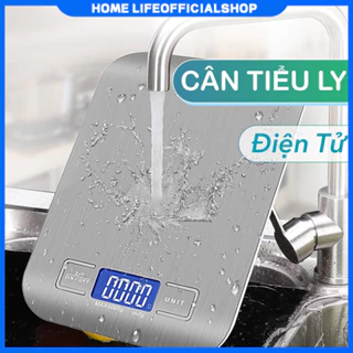 [📢Free shipping🕹️] Cân tiểu ly điện tử nhà bếp 5kg/1gr LCD cực nét,mặt nhôm chống gĩ thiết kế sang trọng