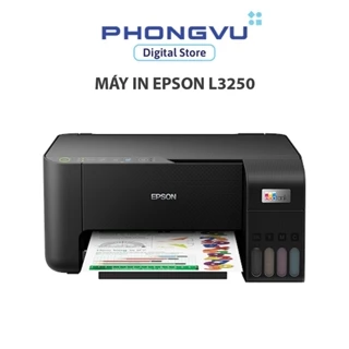 Máy in phun màu EPSON L3250 WIFI Đa Năng - Copy & Scan - Bảo hành 24 tháng (Bao gồm 1 bộ mực)