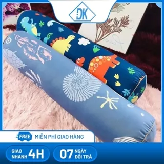 Áo gối ôm dây kéo ở thân, vừa với ruột gối ôm 35x100cm, chất vải cotton poly chống nhăn chống xù lông - Đăng Khoa 79