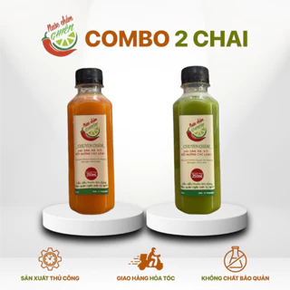 Combo 2 Chai Muối Ớt - 1 Xanh & 1 Đỏ ( 250ml )