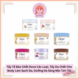 Tẩy da chết Dove Exfoliating Body Polish, Làm Sạch , Giảm Bít Tắt Lỗ Chân Lông, Dưỡng Ẩm , Sáng Da , Làm Đều Màu Da