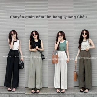 Quần suông nữ nấm lùn, Culothes Pants cho nàng 1m5. Dài 85cm, hỗ trợ che khuyết điểm tôn dáng-CHM- mã 201C