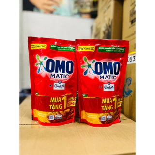 2 Túi nước giặt giữ màu Omo Matic+ Comfort cho máy giặt 350g- Hàng tặng