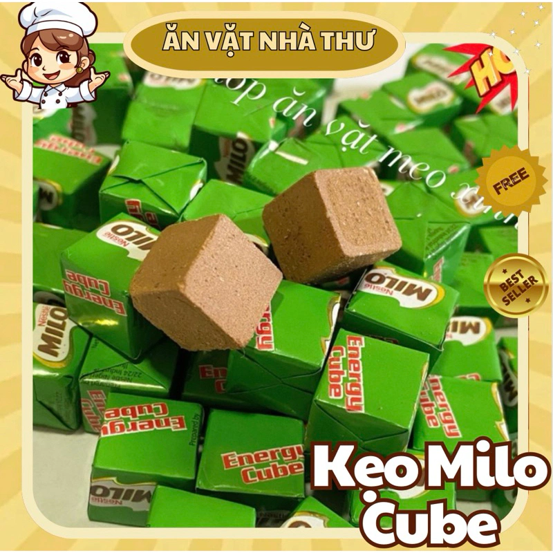 ( GIÁ 1 VIÊN) Kẹo Milo cube ( 2.75g), Kẹo Milo Kẹo Socola Milo( GIÁ 1 VIÊN)