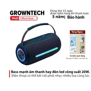 Loa bluetooth mini chính hãng boombox S480 bass mạnh âm thanh hay đèn led công suất 20W pin trâu