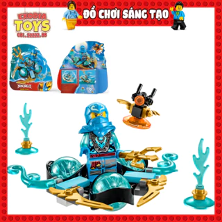 Xếp hình Ninjago Con quay năng lượng rồng của Nya - Đồ Chơi Lắp Ghép Sáng Tạo - ZIMO 889 Ideas 71778