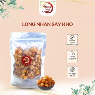 Long Nhãn Hưng Yên Dạng Túi Sấy Khô Vàng Đẹp Thượng Hạng Song An