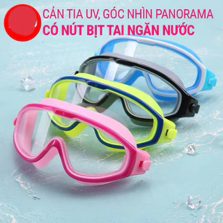 Kính bơi trẻ em 360 góc nhìn bảo vệ mắt cản tia UV, hạn chế sương mờ ngăn nước tuyệt đối