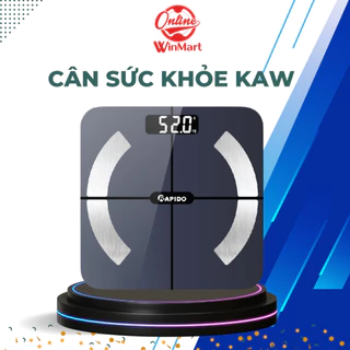 Cân điện tử sức khỏe BOSINGWA-RAPIDO RSB02-S, kết nối bluetooth phân tích chỉ số cơ thể