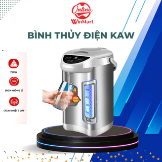 Bình thủy điện đun nước nóng giữ nhiệt BOSINGWA -KAW ,dung tích 5.8L, công suất 750W an toàn - Bảo hành 12 tháng