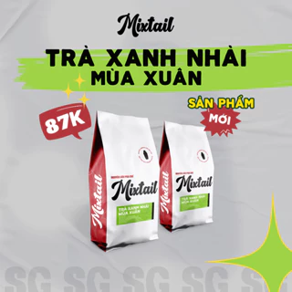 Trà Xanh Nhài Mùa Xuân Mixtail | Túi 500g | Đậm Vị | Pha Chế Trà Tắc Đậm Vị | Nguyên Liệu Pha Chế SG