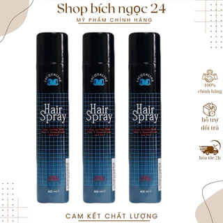 Keo xịt tóc Jacqualine hair spray 400ml (cứng)