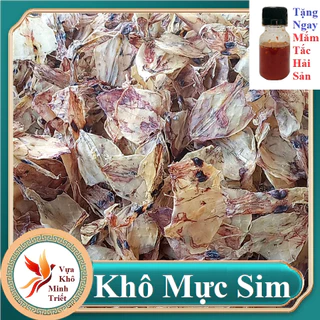 1kg Khô Mực Siêm Dùng Rim Me Nấu Mì Ngọt Thơm Ngon(Tặng Quà Mắm Tắc)- VỰA KHÔ MINH TRIẾT