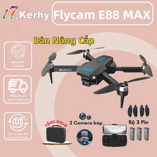 Máy bay camera flycam，E88 Max điều khiển từ xa quay phim, mini giá rẻ flycam drone，4K HD camera kép góc rộng 120 độ