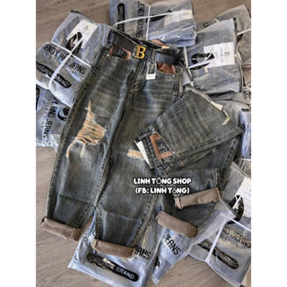 (S-3Xl) Quần Jean Nữ Baggy Size Đại, Quần boy bigsize