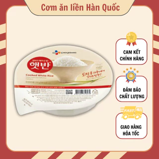 Cơm trắng ăn liền đóng hộp Hàn Quốc