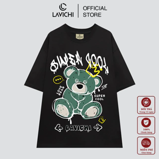 Áo Thun Local Brand Unisex SUPER COOL TEDDY Premium 100% Cotton LAVICHI - LC050