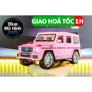 Xe mô hình SUV Mercedes G63 G Klessa 1:24 mở hết cửa tuyệt đẹp – Hồng