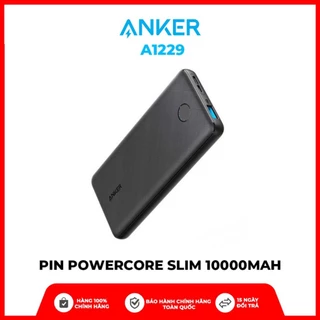 Pin Sạc dự phòng Anker powerpore 3 Sense 10000mAh A1229 NEW sạc nhanh cho các đời máy hỗ trợ sạc nhanh