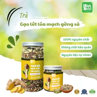 Trà lúa mạch sả gừng Bamboo - Hỗ trợ giảm cân, cải thiện giấc ngủ