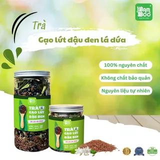 Trà gạo lứt đậu đen lá dứa Bamboo -  Hỗ trợ giảm cân, thanh lọc cơ thể