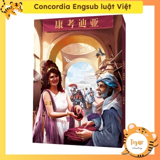 Boardgame  Concordia Quản lý kinh tế La Mã