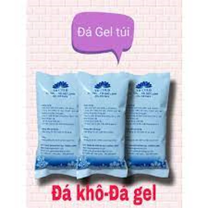 Đá khô, đá gel, túi giữ lạnh 300g dùng cho áo điều hòa, bảo quản thực phẩm, chờm lạnh vết thương