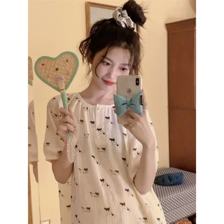 {Có Sẵn} Bộ Ngủ Cộc BC18 Đồ Ngủ Nữ, Đồ Ngủ Cute, Bộ Ngủ Cộc, Bộ Đồ Ngủ Nữ Cộc, Set Ngủ Cộc, Set Đồ Ngủ Ngắn{Có Sẵn} Bộ N