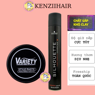 Sáp vuốt tóc nam Variety Mattle Lasting 100ml