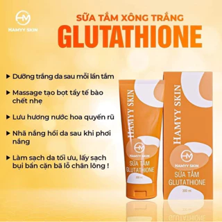 Sữa tắm xông trắng glutathion HaMyskin